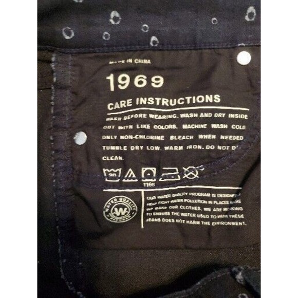 Gap 1969 womens Patterned Legging Denim jeans Size 8R/29 - Picture 11 of 13